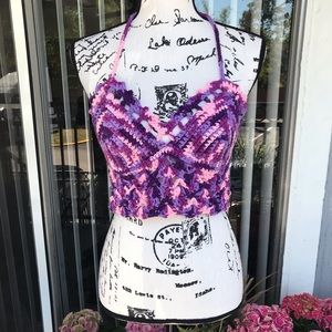 NW Halter Crochet Top